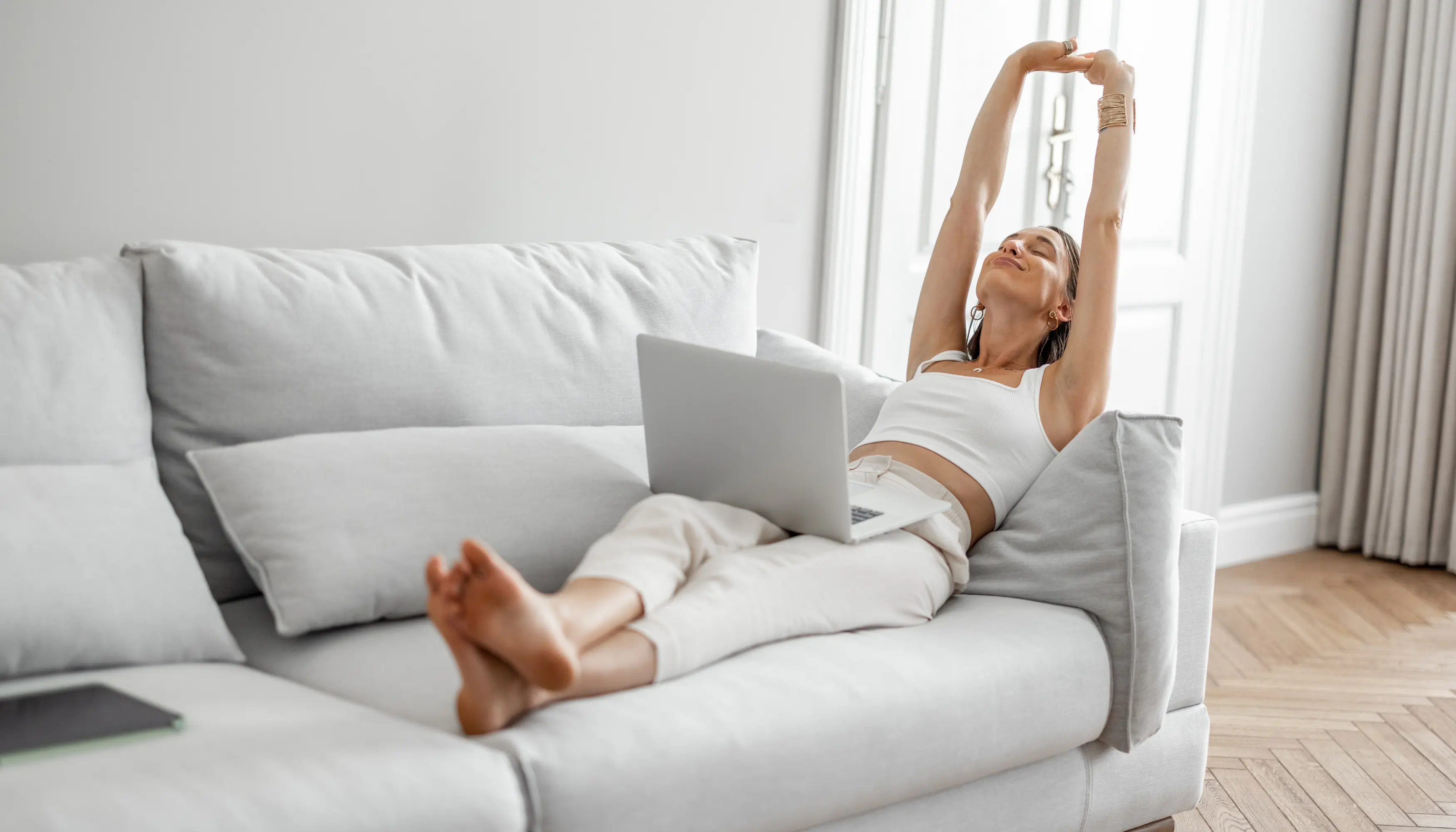 Recover faster with stretches you can do on the couch