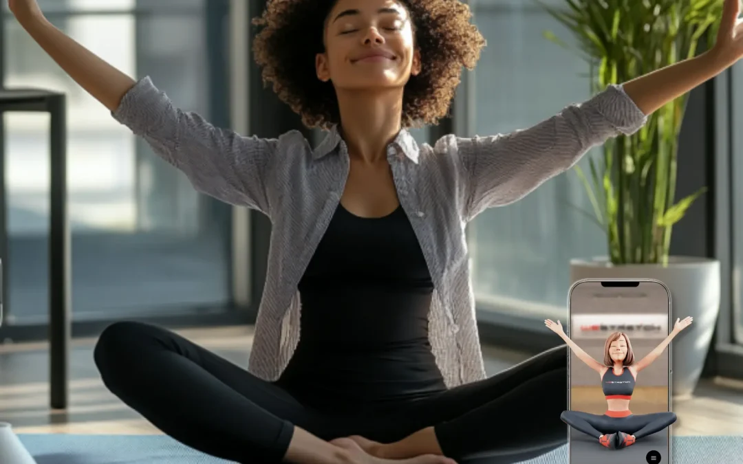 How to fix butterfly stretch pain on one side with WeStretch app